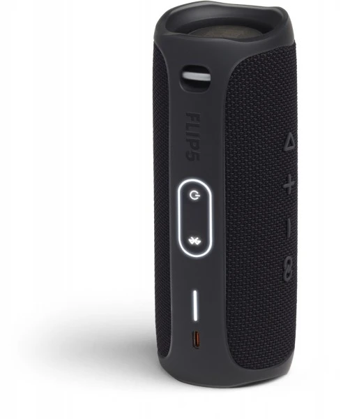JBL Flip 5 Bluetooth-Lautsprecher Schwarz 4 JBL Flip 5 Bluetooth-Lautsprecher Schwarz – Bild 2
