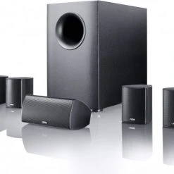 Canton Movie 135 5.1 A/V-Lautsprechersystem Mit Aktiv-Subwoofer Schwarz