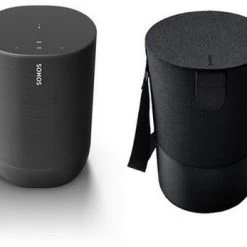 Sonos Move + Reisetasche Streaming-Lautsprecher Schwarz