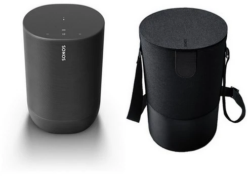 Sonos Move + Reisetasche Streaming-Lautsprecher Schwarz 3 Sonos Move + Reisetasche Streaming-Lautsprecher Schwarz