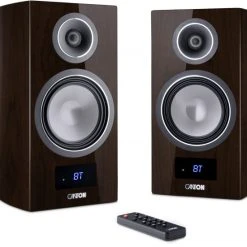 Canton Smart Vento 3 S2 /Paar Regallautsprecher Hochglanz Nussbaum Dunkel
