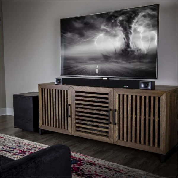 Klipsch Cinema 600 Soundbar + Subwoofer Schwarz 6 Klipsch Cinema 600 Soundbar + Subwoofer Schwarz – Bild 4