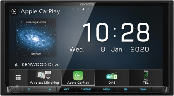 Kenwood DMX8020DABS Solo-Autoradio 3 Kenwood DMX8020DABS Solo-Autoradio