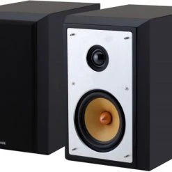 Block S-50 /Paar Klein-/Regallautsprecher Hochglanz Schwarz