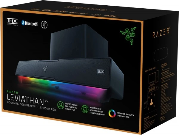 Razer Leviathan V2 Soundbar + Subwoofer 4 Razer Leviathan V2 Soundbar + Subwoofer – Bild 2