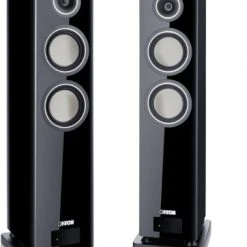 Canton Smart Townus 8 /Paar Standlautsprecher Hochglanz Schwarz