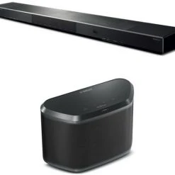 Yamaha Duett (YSP1600 + WX030) Soundbar + Multimedialautsprecher Schwarz