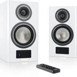 Canton Smart Townus 2 /Paar Regallautsprecher Weiß Seidenmatt