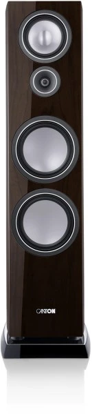 Canton Vento 100 /Stück Stand-Lautsprecher Hochglanz Nussbaum Dunkel 6 Canton Vento 100 /Stück Stand-Lautsprecher Hochglanz Nussbaum Dunkel – Bild 4