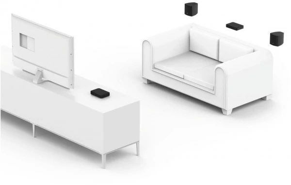 Hama RS100 Audio-Erweiterungsset Schwarz 6 Hama RS100 Audio-Erweiterungsset Schwarz – Bild 4