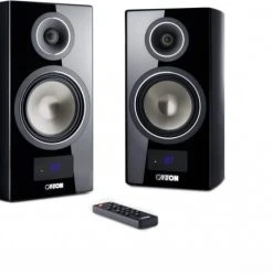 Canton Smart Vento 3 /Paar Regallautsprecher Hochglanz Schwarz