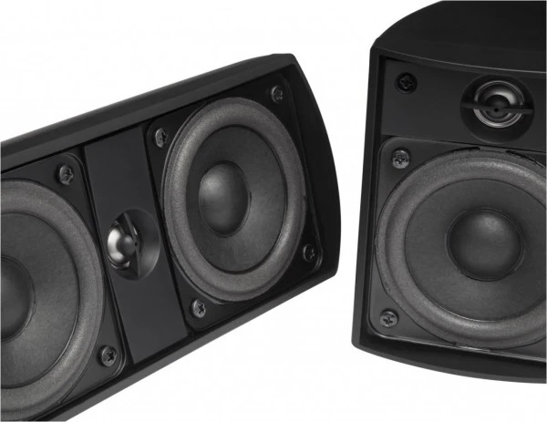 Elac Cinema 5.2 5.1 A/V-Lautsprechersystem Mit Aktiv-Subwoofer Schwarz 6 Elac Cinema 5.2 5.1 A/V-Lautsprechersystem Mit Aktiv-Subwoofer Schwarz – Bild 4