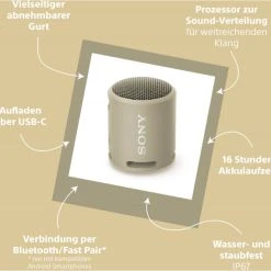 Sony SRS-XB13 Bluetooth-Lautsprecher Taupe 12 Sony SRS-XB13 Bluetooth-Lautsprecher Taupe -Hama-Shop 567b02df dcf2 4d0c a3af 88fa2da7dd2f 600x600