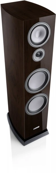 Canton Vento 100 /Stück Stand-Lautsprecher Hochglanz Nussbaum Dunkel 5 Canton Vento 100 /Stück Stand-Lautsprecher Hochglanz Nussbaum Dunkel – Bild 3