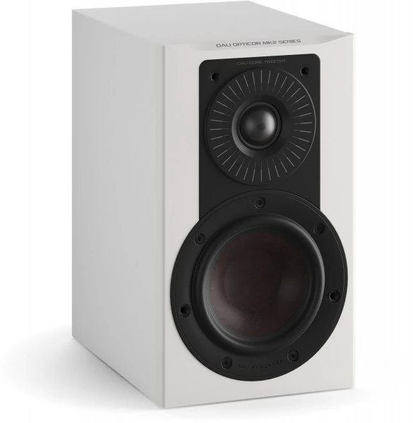 DALI Opticon 1 MKII /Stück Klein-/Regallautsprecher Weiß Seidenmatt/grau 3 DALI Opticon 1 MKII /Stück Klein-/Regallautsprecher Weiß Seidenmatt/grau