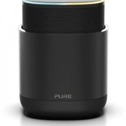 Pure DiscoVR Aktiver Multimedia-Lautsprecher Graphite/schwarz