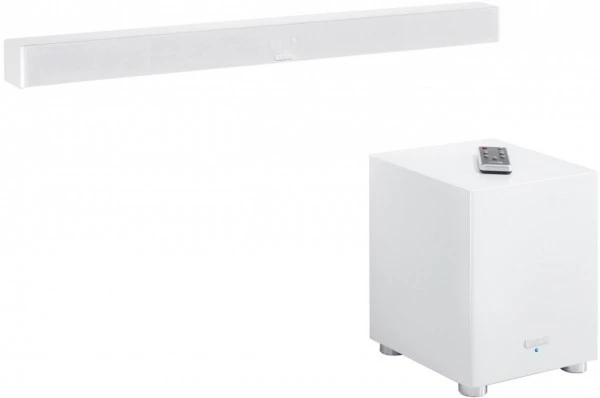 Canton DM 900 2.1 A/V Soundbar Mit Aktiv-Subwoofer Weiß 3 Canton DM 900 2.1 A/V Soundbar Mit Aktiv-Subwoofer Weiß