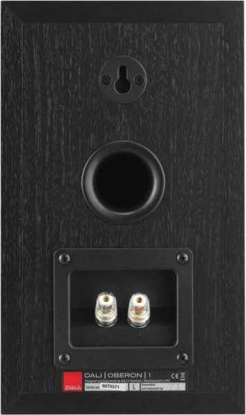DALI Oberon 1 /Stück Klein-/Regallautsprecher Esche Schwarz 4 DALI Oberon 1 /Stück Klein-/Regallautsprecher Esche Schwarz – Bild 2