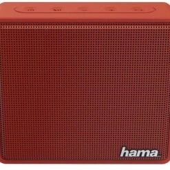 Hama Pocket Aktiver Multimedia-Lautsprecher Rot