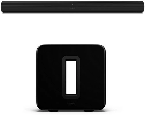 Sonos ARC Soundbar + SUB Subwoofer Schwarz 3 Sonos ARC Soundbar + SUB Subwoofer Schwarz