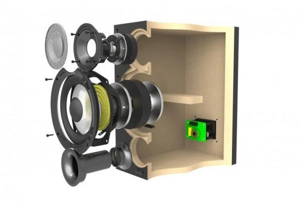Elac Debut B5.2 /Stück Klein-/Regallautsprecher Schwarz Dekor 7 Elac Debut B5.2 /Stück Klein-/Regallautsprecher Schwarz Dekor – Bild 5