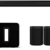 Sonos ARC Soundbar + SUB Subwoofer + 2X ONE SL Surround Schwarz -Hama-Shop 7492d1af 455e 457a a09c daaced38e1d6 600x600