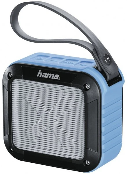 Hama Rockman-S Aktiver Multimedia-Lautsprecher Schwarz/blau 3 Hama Rockman-S Aktiver Multimedia-Lautsprecher Schwarz/blau