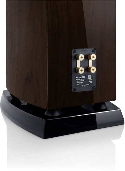 Canton Vento 100 /Stück Stand-Lautsprecher Hochglanz Nussbaum Dunkel 7 Canton Vento 100 /Stück Stand-Lautsprecher Hochglanz Nussbaum Dunkel – Bild 5