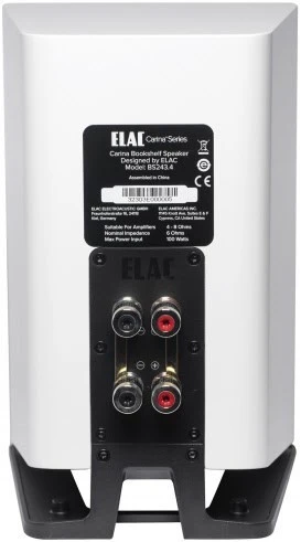 Elac Carina BS 243 /Stück Klein-/Regallautsprecher Weiß Seidenmatt 5 Elac Carina BS 243 /Stück Klein-/Regallautsprecher Weiß Seidenmatt – Bild 3