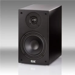 Elac BS 73 /Stück Klein-/Regallautsprecher Schwarz Seidenmatt