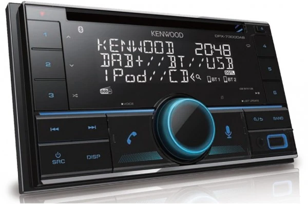 Kenwood DPX-7300DAB CD-Autoradio (Doppel-DIN) 3 Kenwood DPX-7300DAB CD-Autoradio (Doppel-DIN)