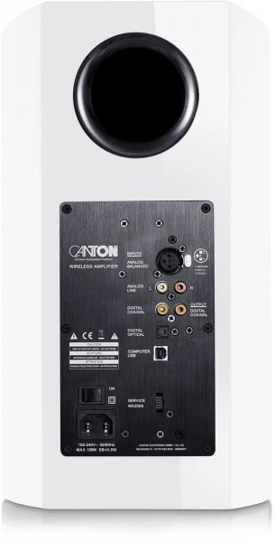 Canton Smart Vento 3 S2 /Paar Regallautsprecher Hochglanz Weiß 4 Canton Smart Vento 3 S2 /Paar Regallautsprecher Hochglanz Weiß – Bild 2