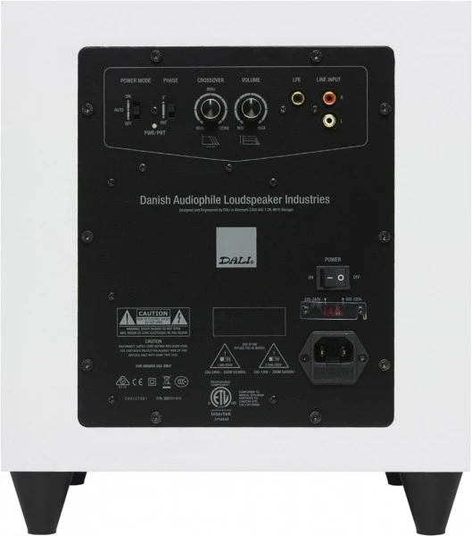 DALI Sub C-8 D Aktiv-Subwoofer Weiß Matt 4 DALI Sub C-8 D Aktiv-Subwoofer Weiß Matt – Bild 2