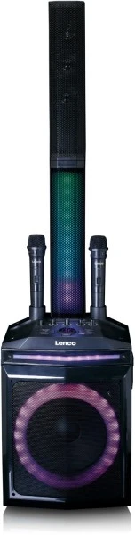 Lenco PA-220BK Bluetooth-Lautsprecher Schwarz 8 Lenco PA-220BK Bluetooth-Lautsprecher Schwarz – Bild 6