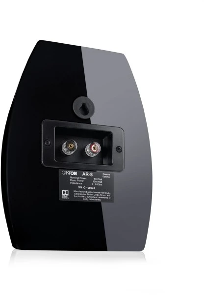 Canton AR 8 /Stück Dolby Atmos Zusatzlautsprecher Hochglanz Schwarz 6 Canton AR 8 /Stück Dolby Atmos Zusatzlautsprecher Hochglanz Schwarz – Bild 4