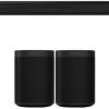 Sonos ARC Soundbar + 2X ONE SL Surroundlautsprecher Schwarz -Hama-Shop 9877ad45 72e4 498d 84aa d2532471b777 600x600