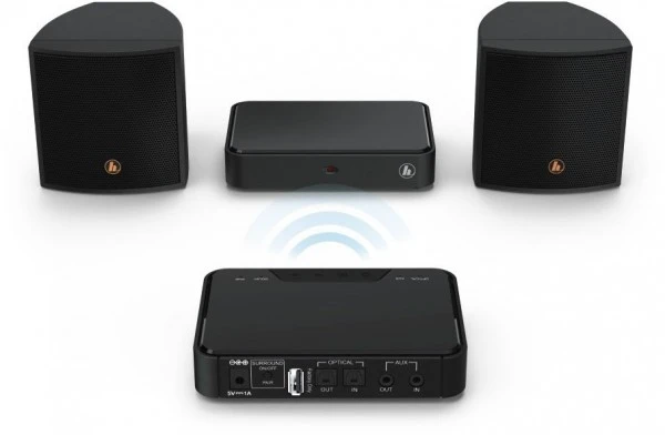 Hama RS100 Audio-Erweiterungsset Schwarz 5 Hama RS100 Audio-Erweiterungsset Schwarz – Bild 3