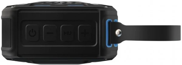 Hama Rockman-S Aktiver Multimedia-Lautsprecher Schwarz/blau 4 Hama Rockman-S Aktiver Multimedia-Lautsprecher Schwarz/blau – Bild 2