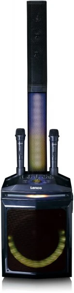 Lenco PA-220BK Bluetooth-Lautsprecher Schwarz 6 Lenco PA-220BK Bluetooth-Lautsprecher Schwarz – Bild 4