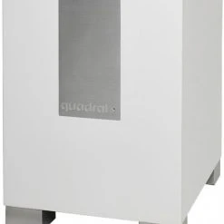 Quadral Qube CS10 Aktiv-Subwoofer Weiss Hochglanz
