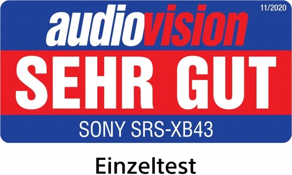 Sony SRS-XB43L Multimedia-Lautsprecher Blau 7 Sony SRS-XB43L Multimedia-Lautsprecher Blau – Bild 5