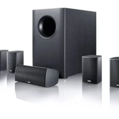 Canton Movie 1005.2 5.1 A/V-Lautsprechersystem Mit Aktiv-Subwoofer Schwarz Eloxiert