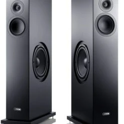 Canton Karat GS /Paar Stand-Lautsprecher Schwarz Seidenmatt