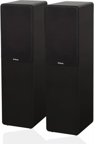 Block SL-250 /Paar Stand-Lautsprecher Mattschwarz 6 Block SL-250 /Paar Stand-Lautsprecher Mattschwarz – Bild 4