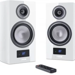 Canton Smart Vento 3 S2 /Paar Regallautsprecher Hochglanz Weiß