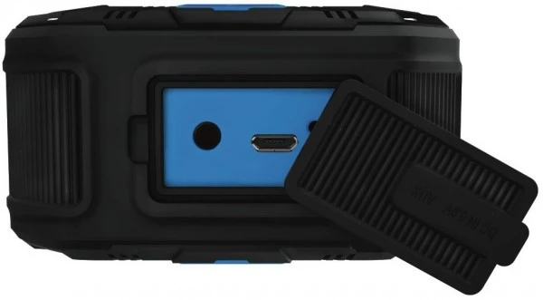 Hama Rockman-S Aktiver Multimedia-Lautsprecher Schwarz/blau 6 Hama Rockman-S Aktiver Multimedia-Lautsprecher Schwarz/blau – Bild 4