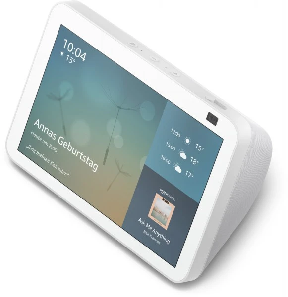 Amazon Echo Show 8 (2. Gen.) Smart Speaker Glacier White 4 Amazon Echo Show 8 (2. Gen.) Smart Speaker Glacier White – Bild 2