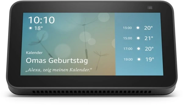 Amazon Echo Show 5 (2. Gen.) Smart Speaker Anthrazit 4 Amazon Echo Show 5 (2. Gen.) Smart Speaker Anthrazit – Bild 2
