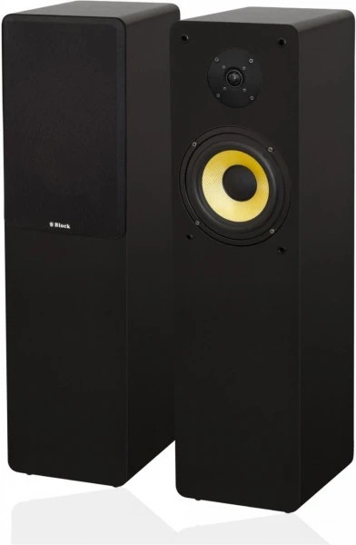 Block SL-250 /Paar Stand-Lautsprecher Mattschwarz 3 Block SL-250 /Paar Stand-Lautsprecher Mattschwarz