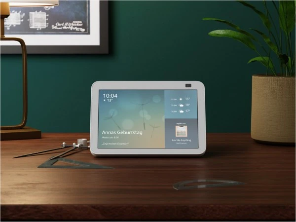 Amazon Echo Show 8 (2. Gen.) Smart Speaker Glacier White 5 Amazon Echo Show 8 (2. Gen.) Smart Speaker Glacier White – Bild 3
